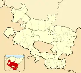 Kontrasta is located in Álava