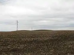Five barrows,  village Bryukhovetskaya, Bryukhovetsky district
