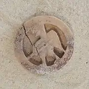 Figure with spear and shield