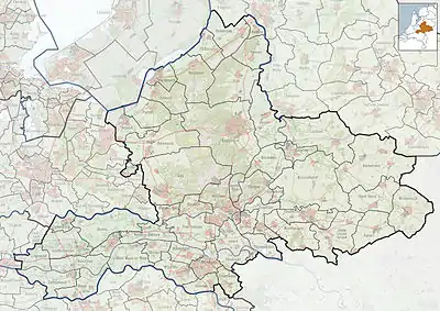 Kesteren is located in Gelderland