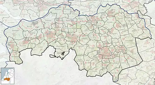 Overloon is located in North Brabant