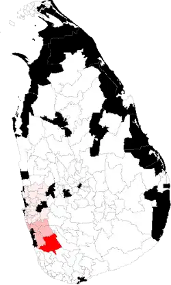 Location of Agalawatta