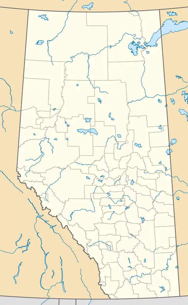 Stand Off is located in Alberta