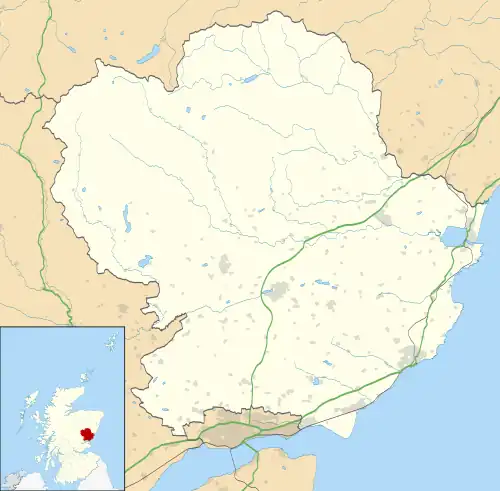 Aberlemno is located in Angus