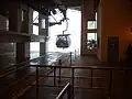 Arrival of cable car into Maxims Hotel.
