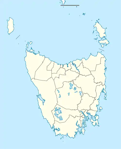 Briggs Islet is located in Tasmania