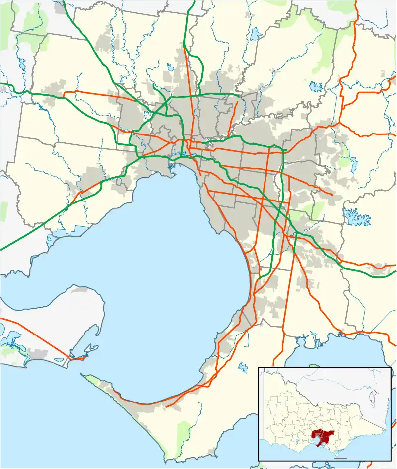 Prahran is located in Melbourne