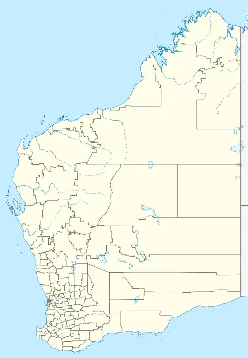 Nullagine is located in Western Australia