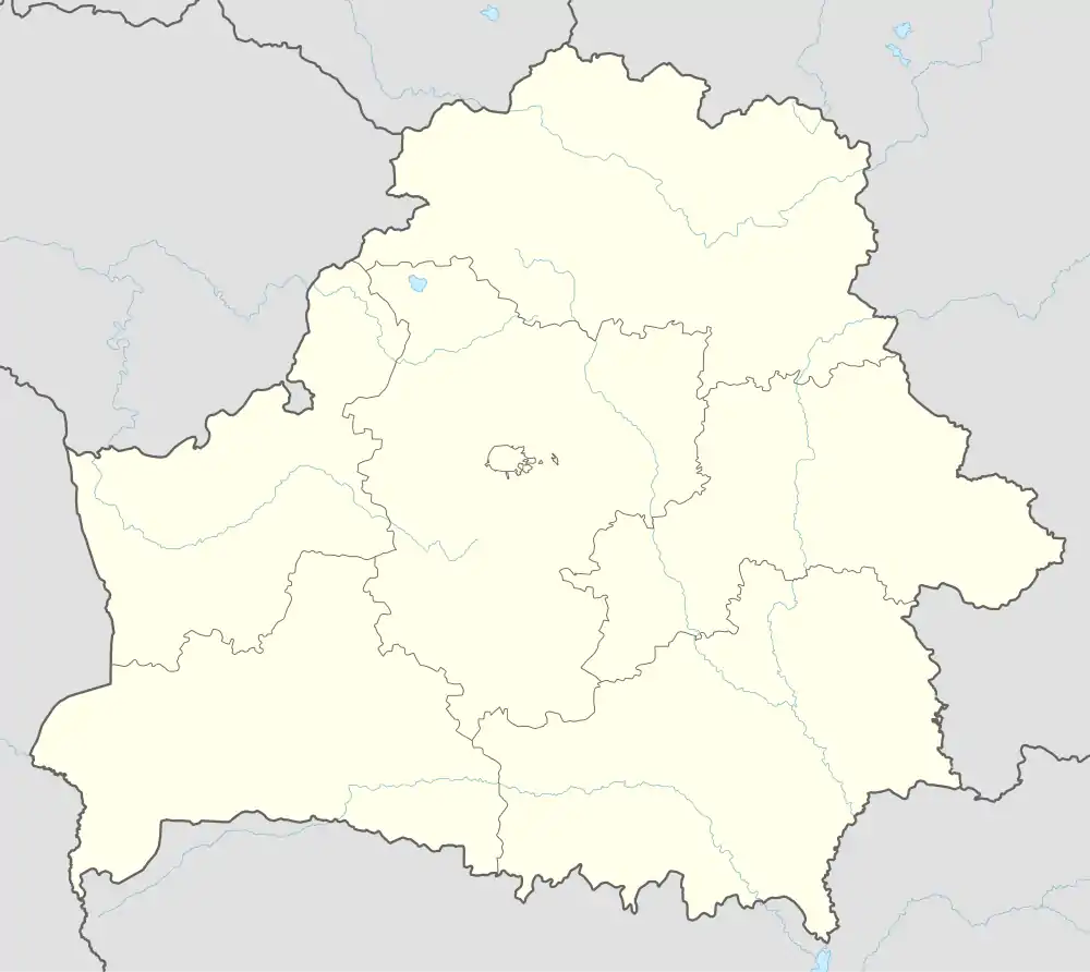 Aravichy is located in Belarus