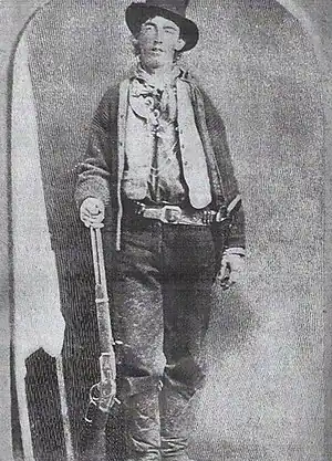 William Bonney aka Henry McCarty aka Billy the Kid, c. late 1870s