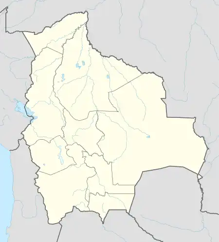 Vallegrande is located in Bolivia