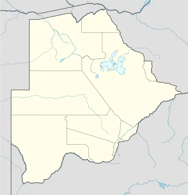 Shoshong is located in Botswana