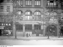 Former front of Bleichröder Bank in Berlin