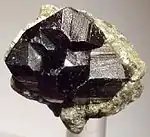 Cassiterite crystals (2.2 x 1.9 x 1.8&nbsp;cm)