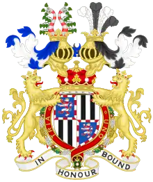 Coat of arms of Prince Louis, 1st Marquess of Milford Haven