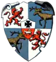 Coat of arms of Couronian Knighthood as documented in Baltisches Wappenbuch