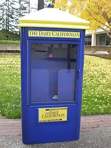 Daily Californian kiosk