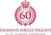 Logo of the Diamond Jubilee Pageant