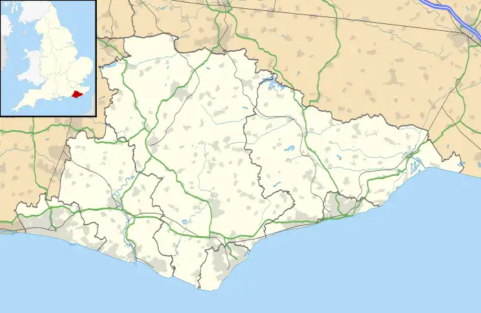 Peasmarsh is located in East Sussex