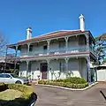 Fairview, Victorian Filigree villa in Dulwich Hill, New South Wales. Completed 1882.