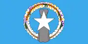 Former Northern Mariana Islands flag (1980s)