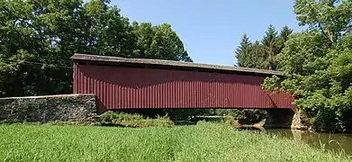 Forry's Mill Covered Bridge in West Hempfield Township