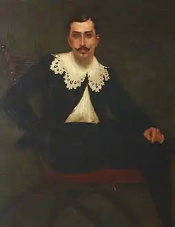 Nicolae Petraşcu as a "Hidalgo"