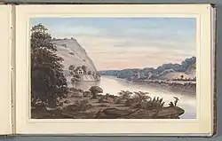 Drawing of Berg en Dal (circa 1850)