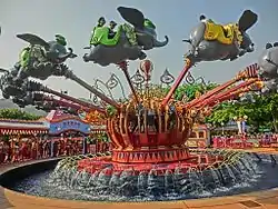 Dumbo the Flying Elephant at Hong Kong Disneyland