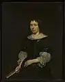 Portrait of a Lady with a Folding Fan, 1690