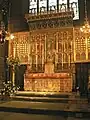 High altar and reredos