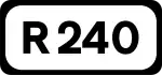 R240 road shield}}