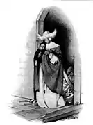 Illustration for the short story &quot;Sister Eloise&quot;