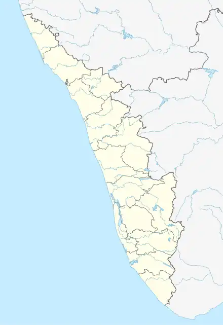 Kavanad is located in Kerala