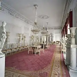 White Dinner Room