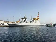 Virginio Fasan at Port Sultan Qaboos, Muscat on 28 August 2017.