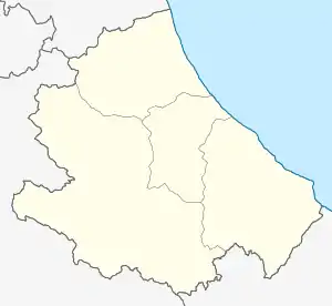 Pacentro is located in Abruzzo