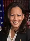 Senator and 2020 presidential candidateKamala Harrisfrom California(2017–2021)