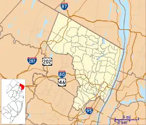 Upper Saddle River is located in Bergen County, New Jersey