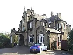 Lunnclough Hall, one of the many mansions in Edgerton