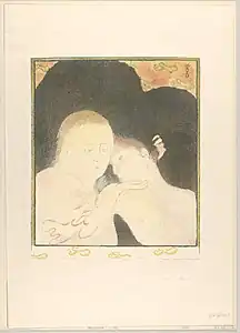 Madeleine (Deux têtes) (Tendresse) (1893), by Maurice Denis, Metropolitan Museum of Art, New York