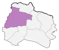 Location of Maneh County in&nbsp;North Khorasan&nbsp;province