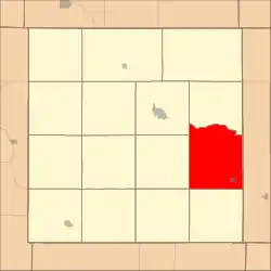 Location in Valley County