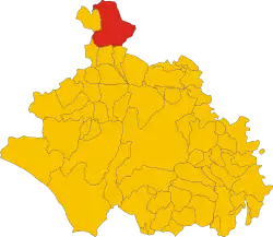 Acquapendente within the Province of Viterbo