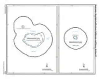 US 2010 Census map of the two islands off Mayagüez