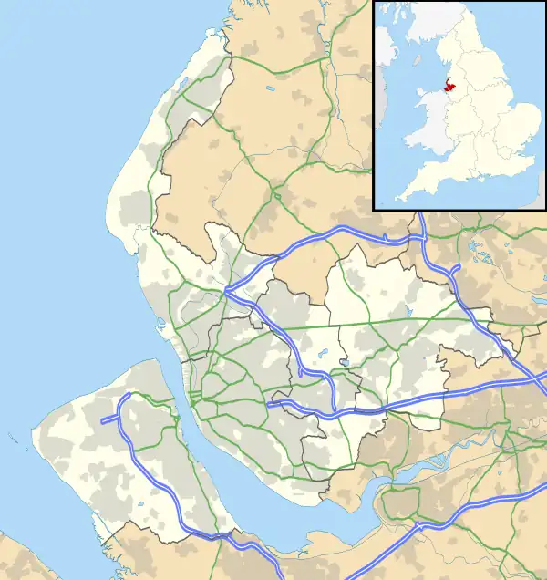 Billinge is located in Merseyside