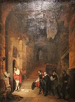 Montaigne Visiting Torquato Tasso in Prison (1820)(Musee Fabre, Montpellier)