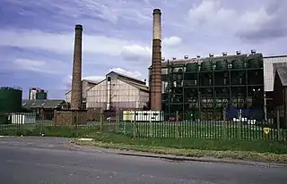 New Cheshire Salt Works in 1986