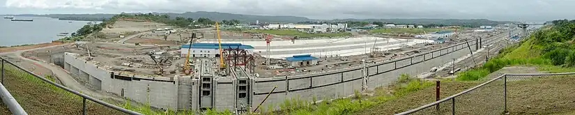 New Panama Canal expansion project (2015).