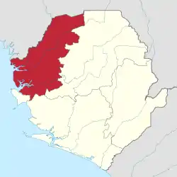 Location of North West Province